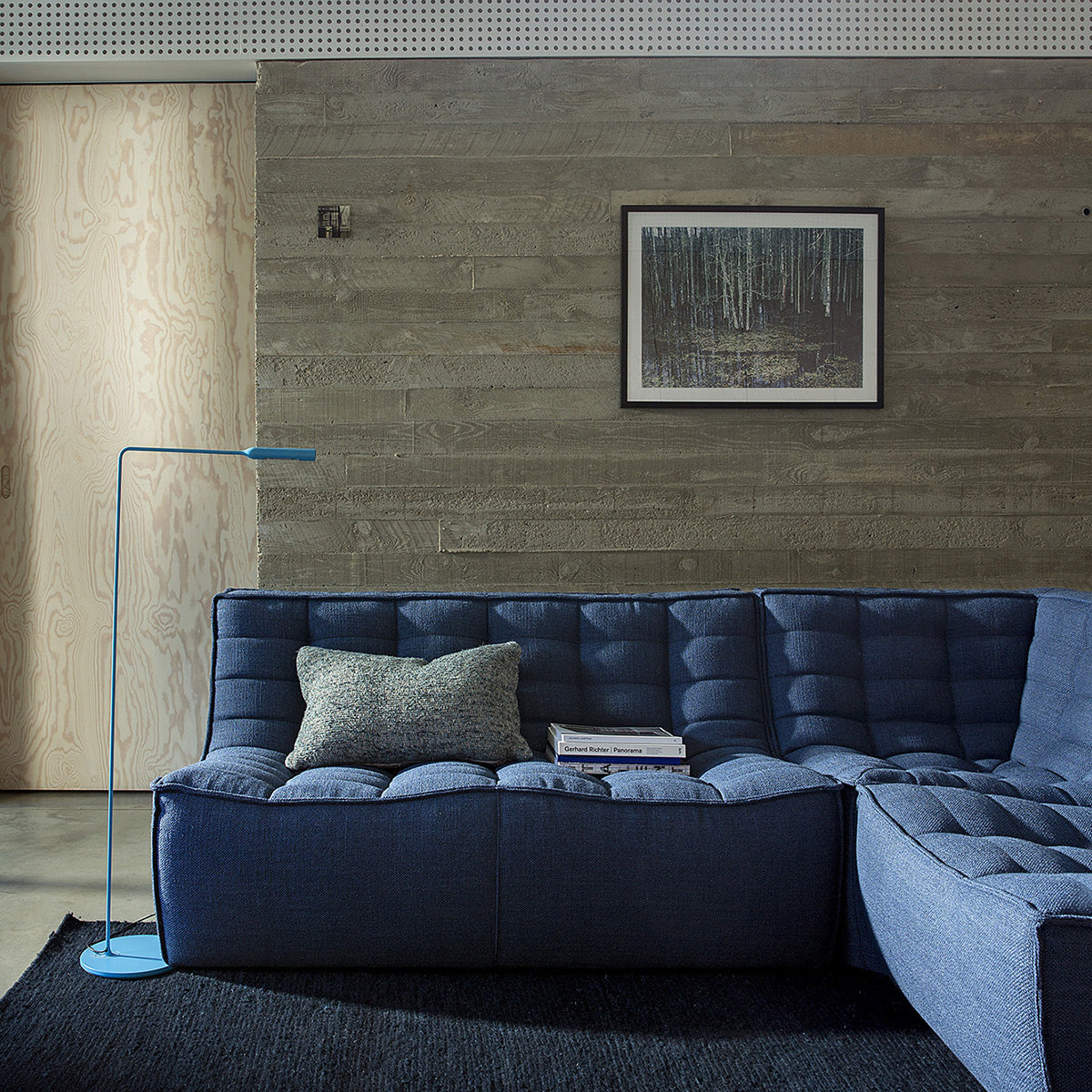 Canapé N701 - 3 Places - Bleu