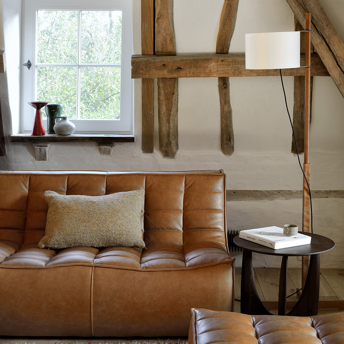 Canapé N701 - 3 Places - Old saddle