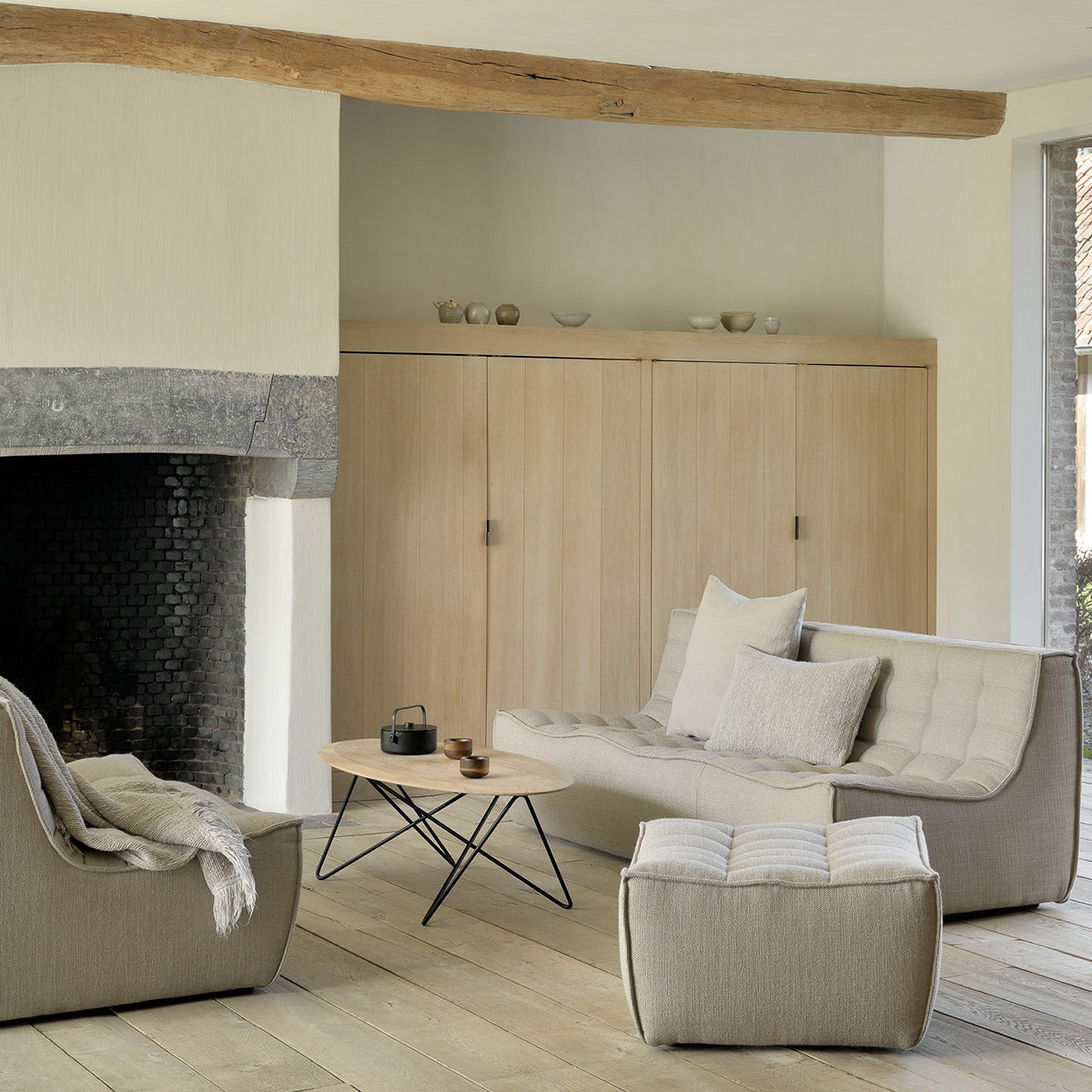 Canapé N701 - 2 Places - Beige