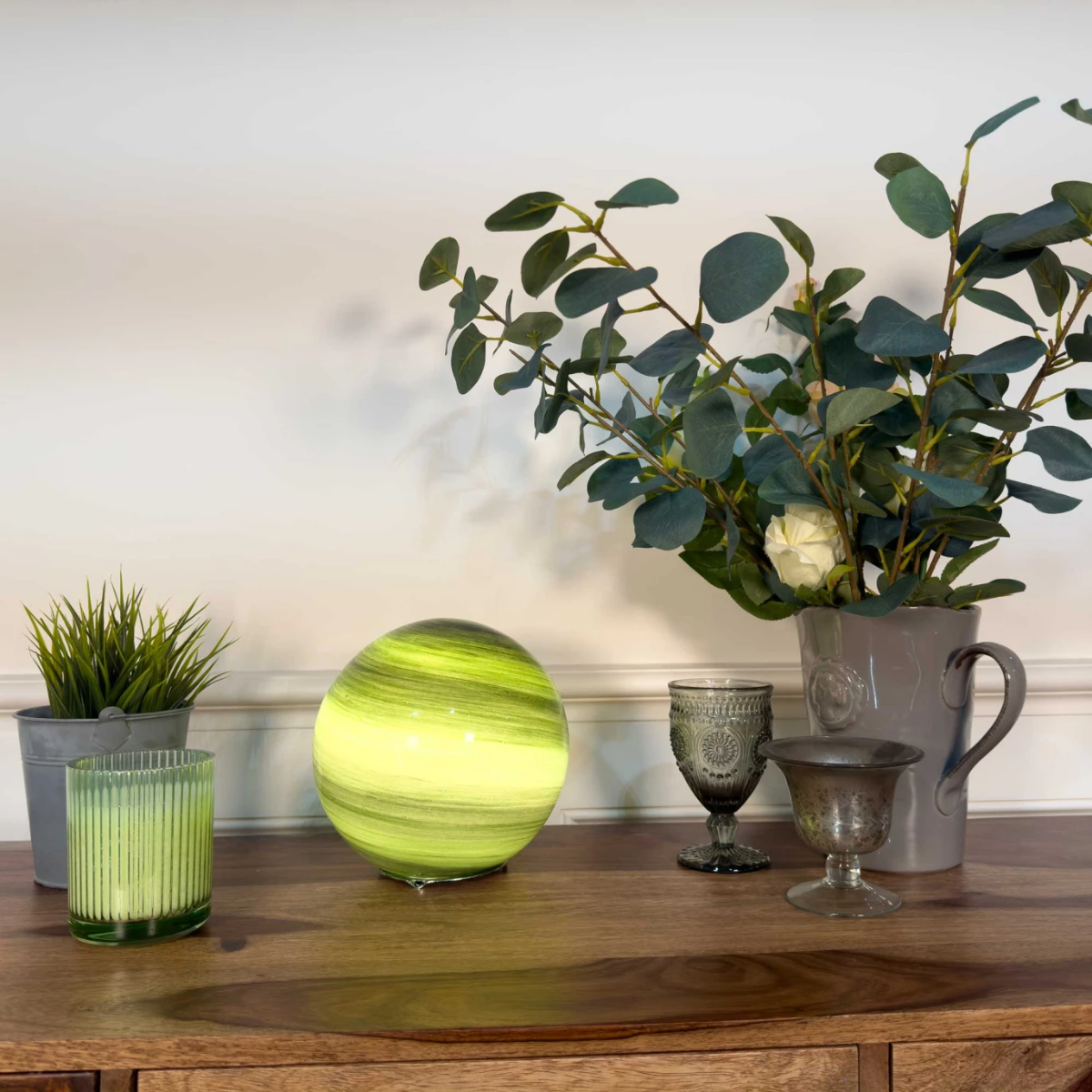 Lampe à poser en verre soufflé - Astrolis PM 20cm