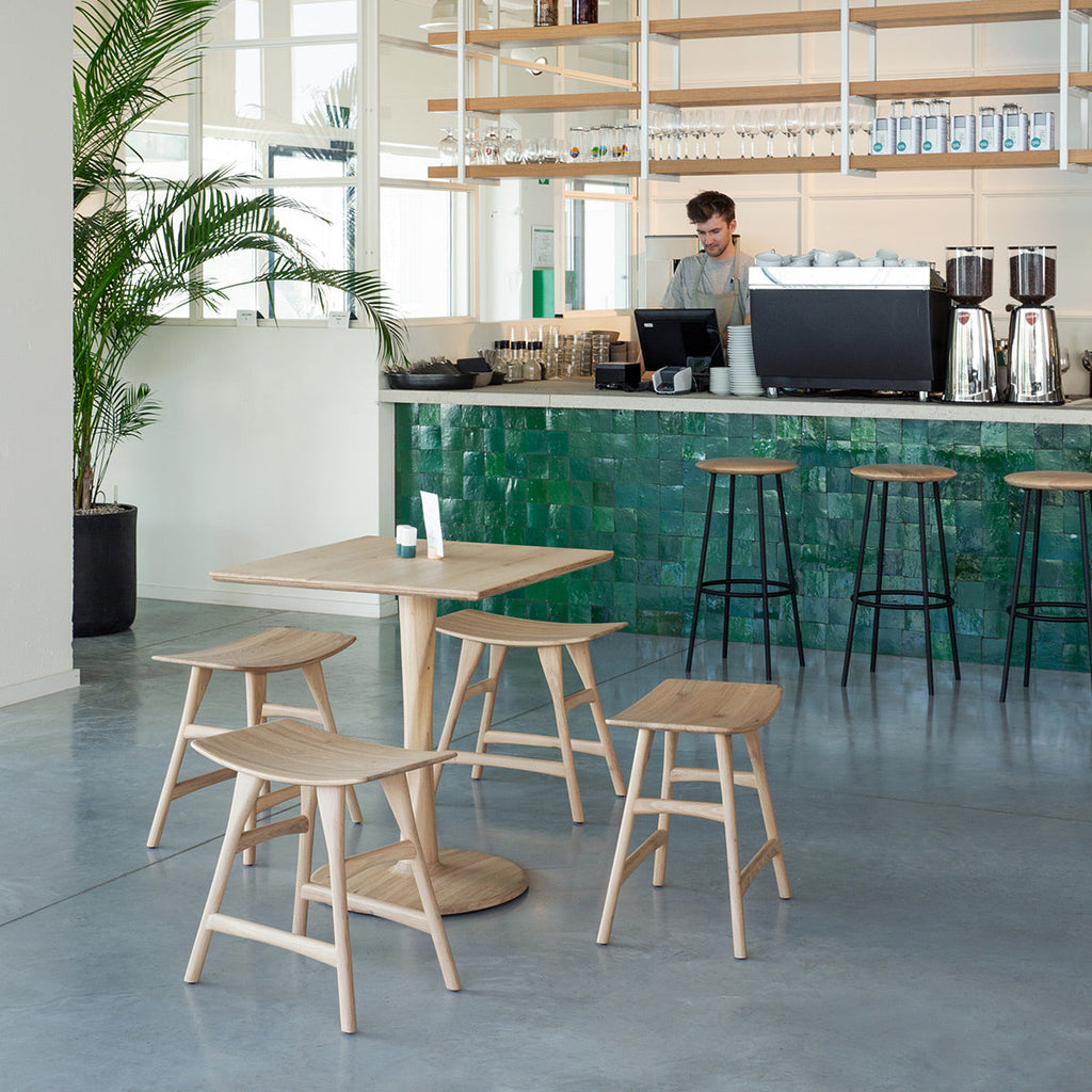 Tabouret Osso en chêne