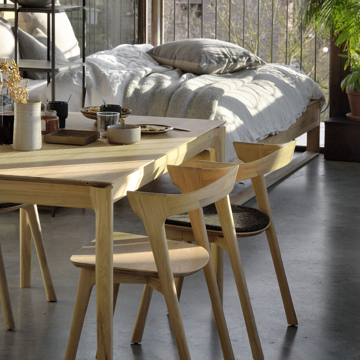 Chaise Bok en chêne