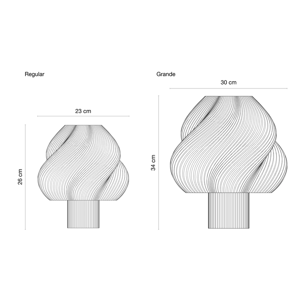 Lampe Soft Serve - Peach Sorbet