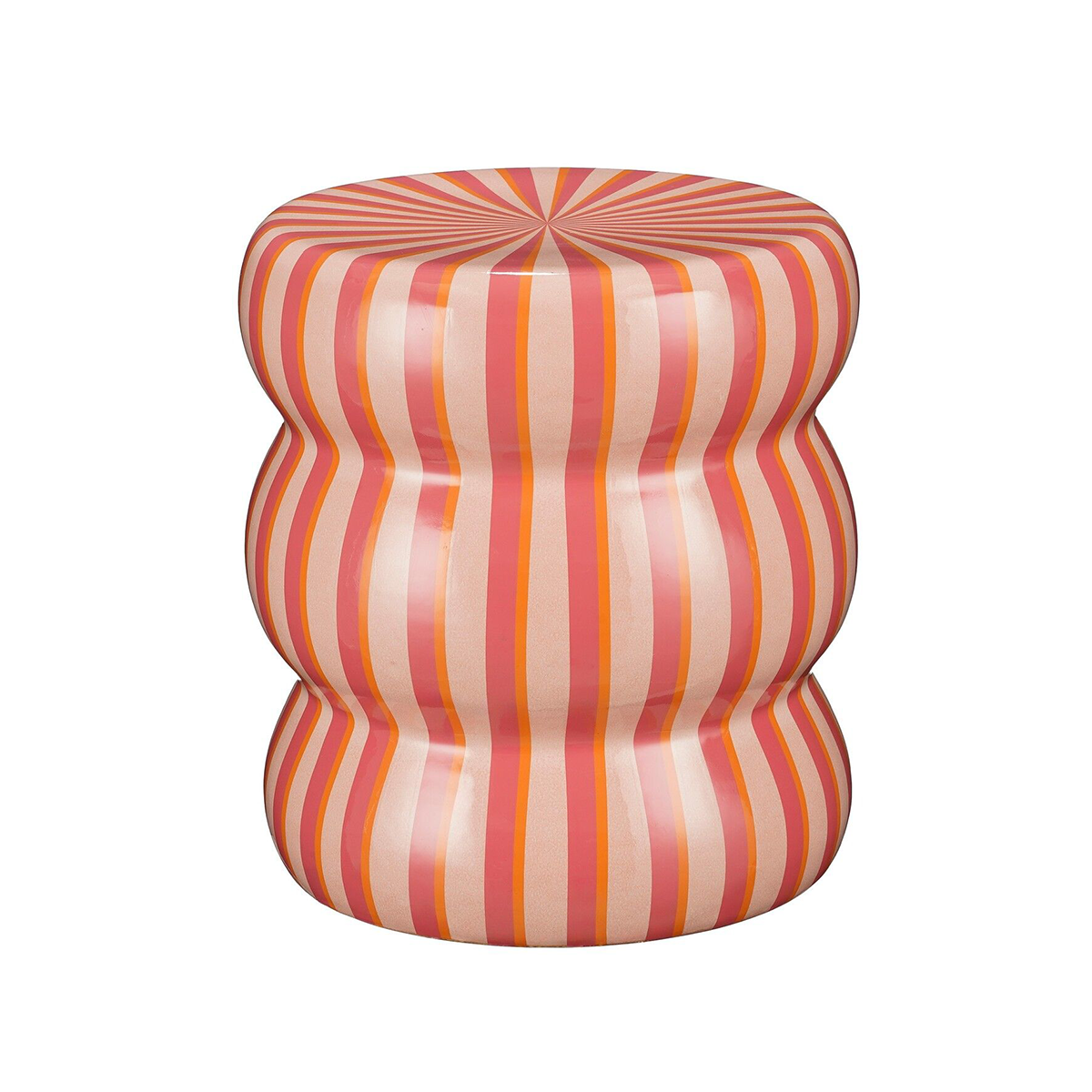 Table d'appoint Skipper - Rose / Orange