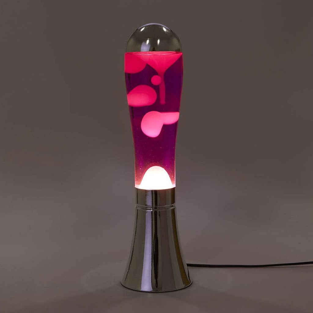 Lampe Lava Magma Argenté